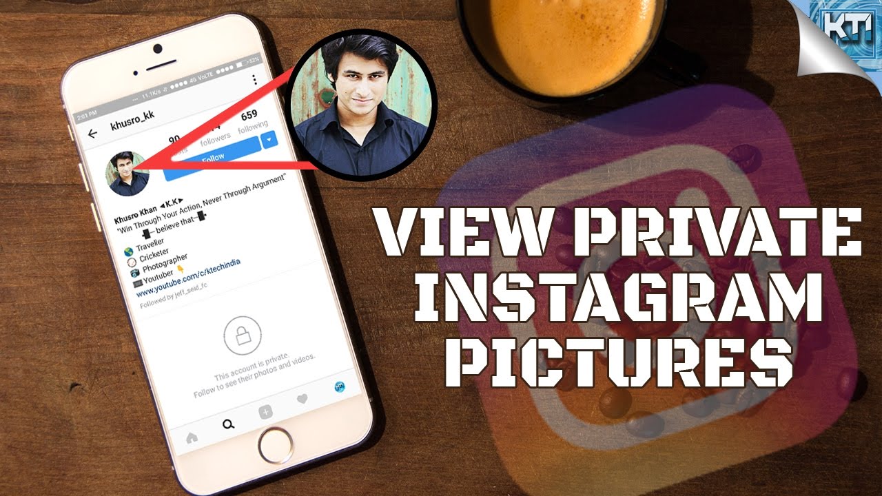 how to see private instagram account